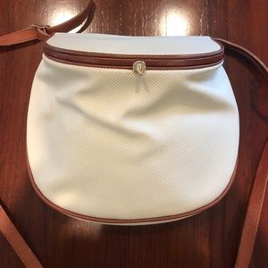 Bottega Veneta White Leather Creel Vintage Bag